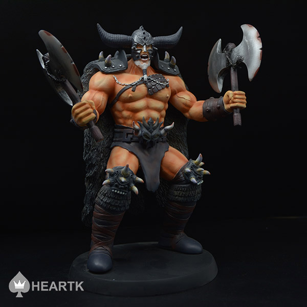 poly resin warrior statue