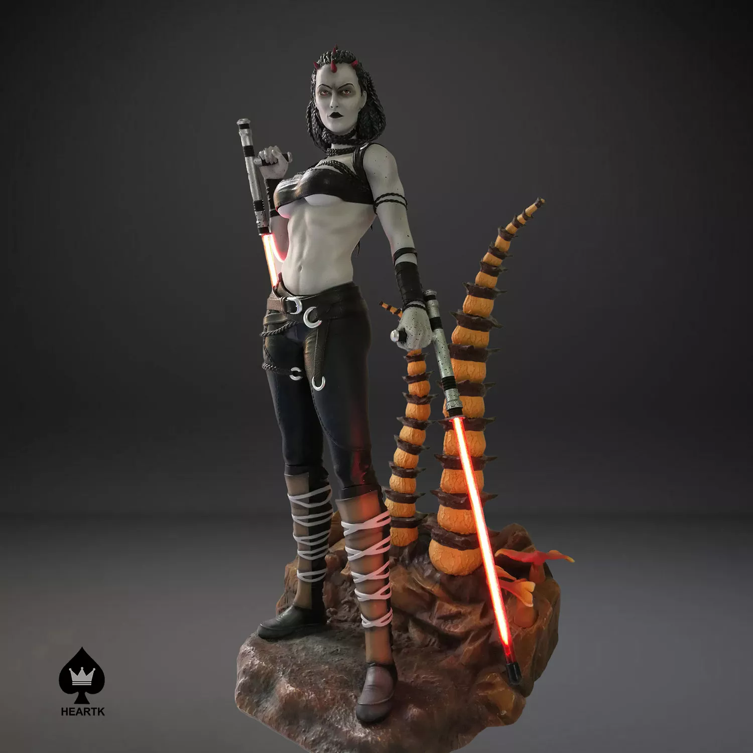 Star war game statue Maris Blood